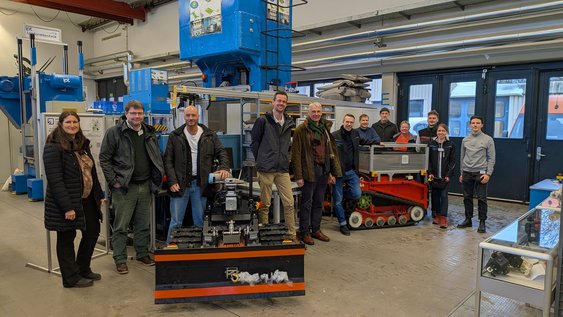 Kick-Off-Meeting zum Projekt ForestBots.