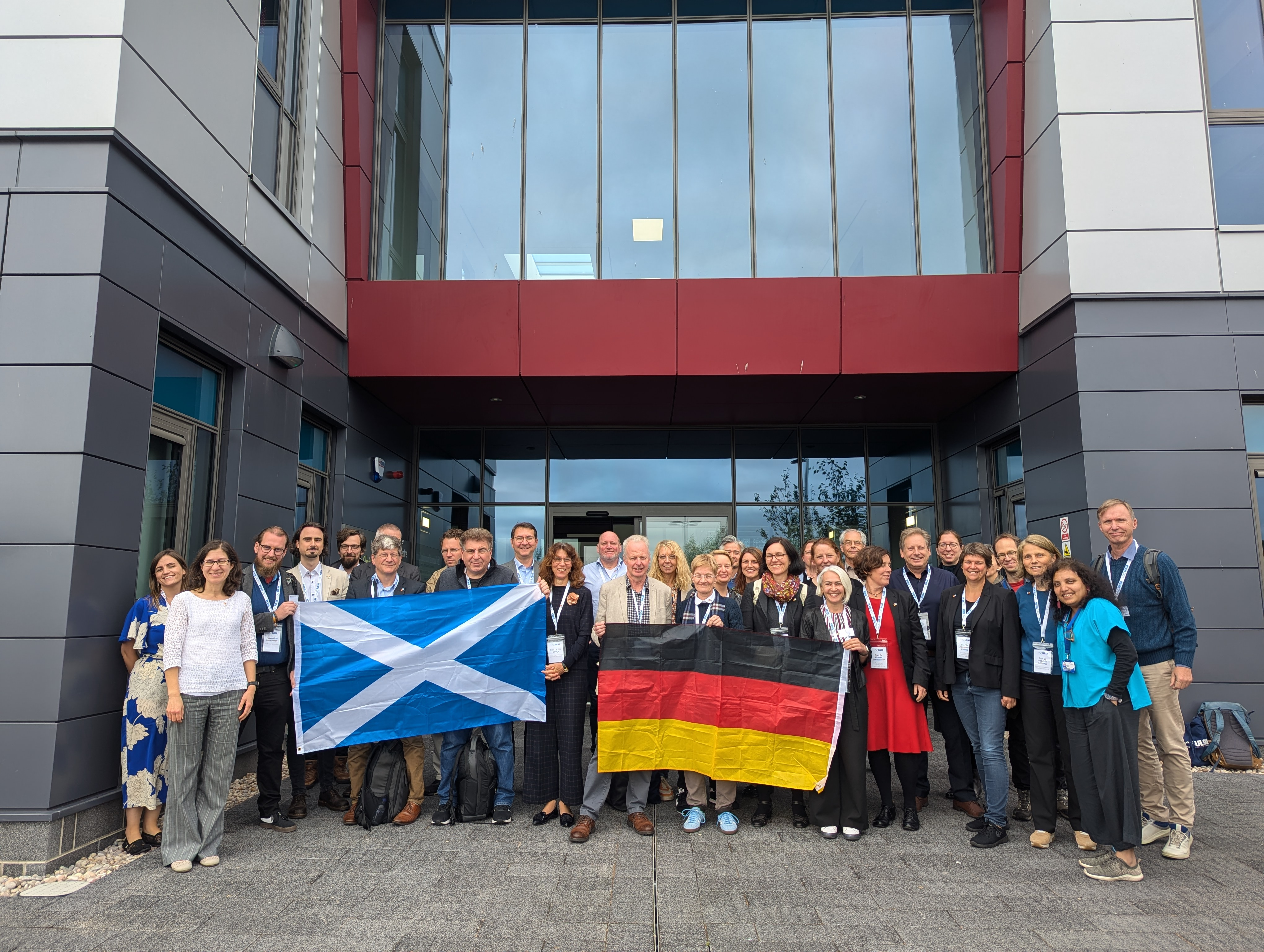 Group Photo Delegation Schottland