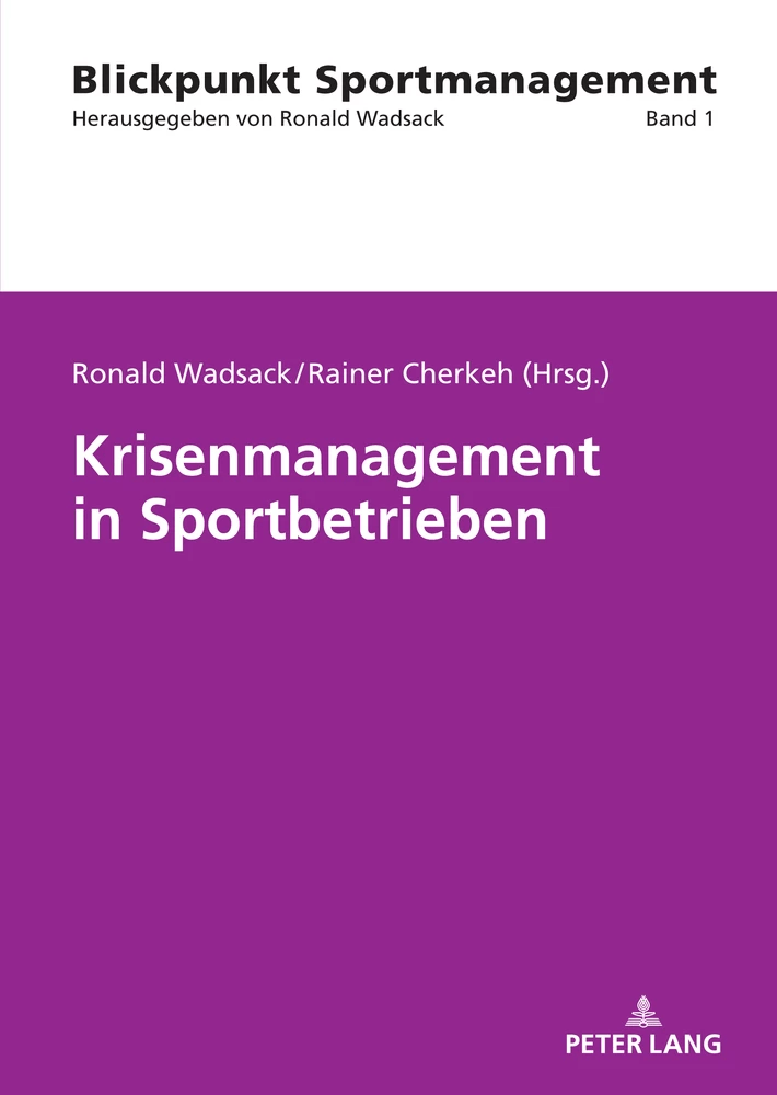 Krisenmanagement in Sportbetrieben 2023