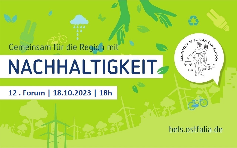 12. Forum Nachhaltigkeit am 18.10.