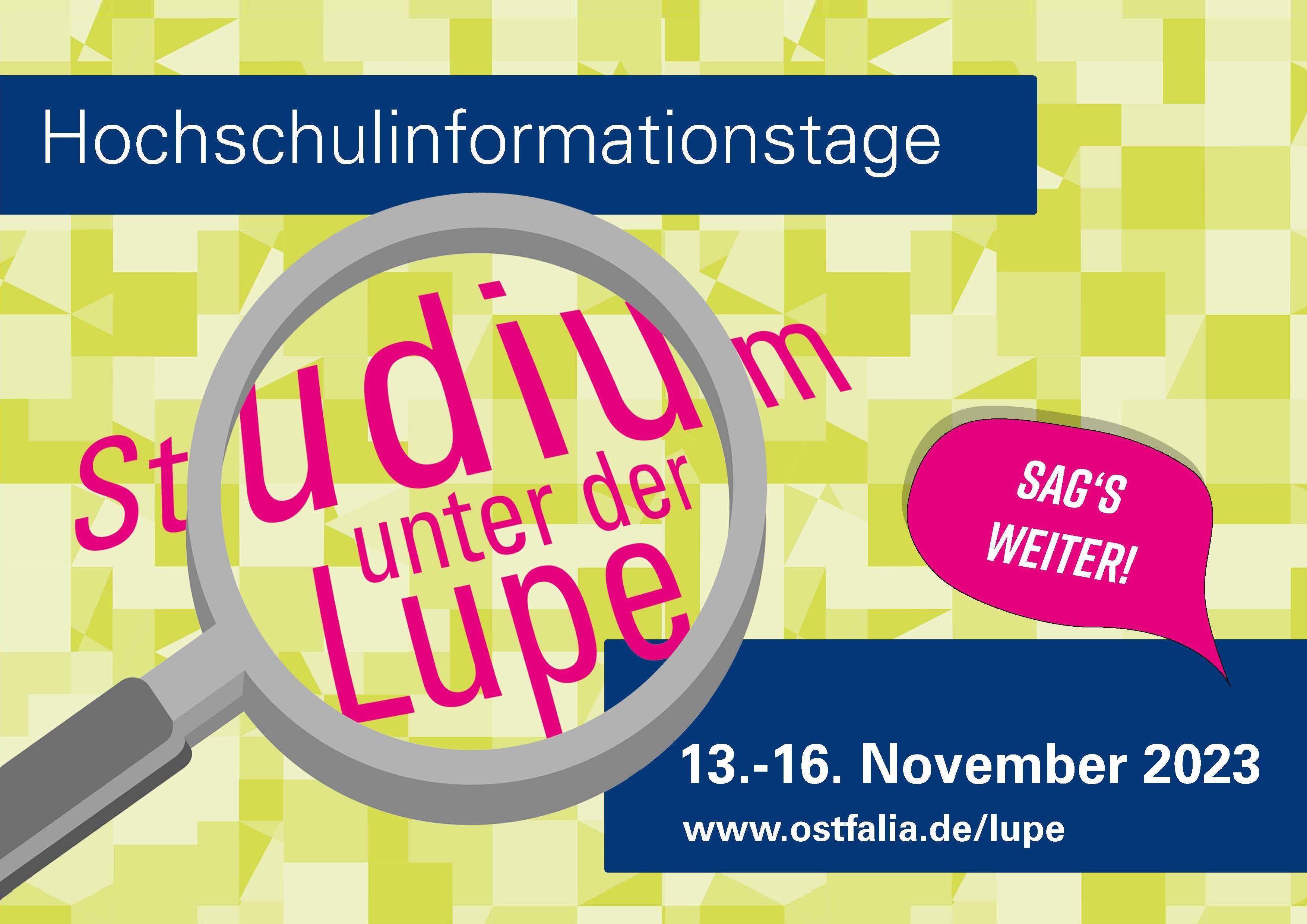 Studium unter der Lupe_Infomonitore_2023