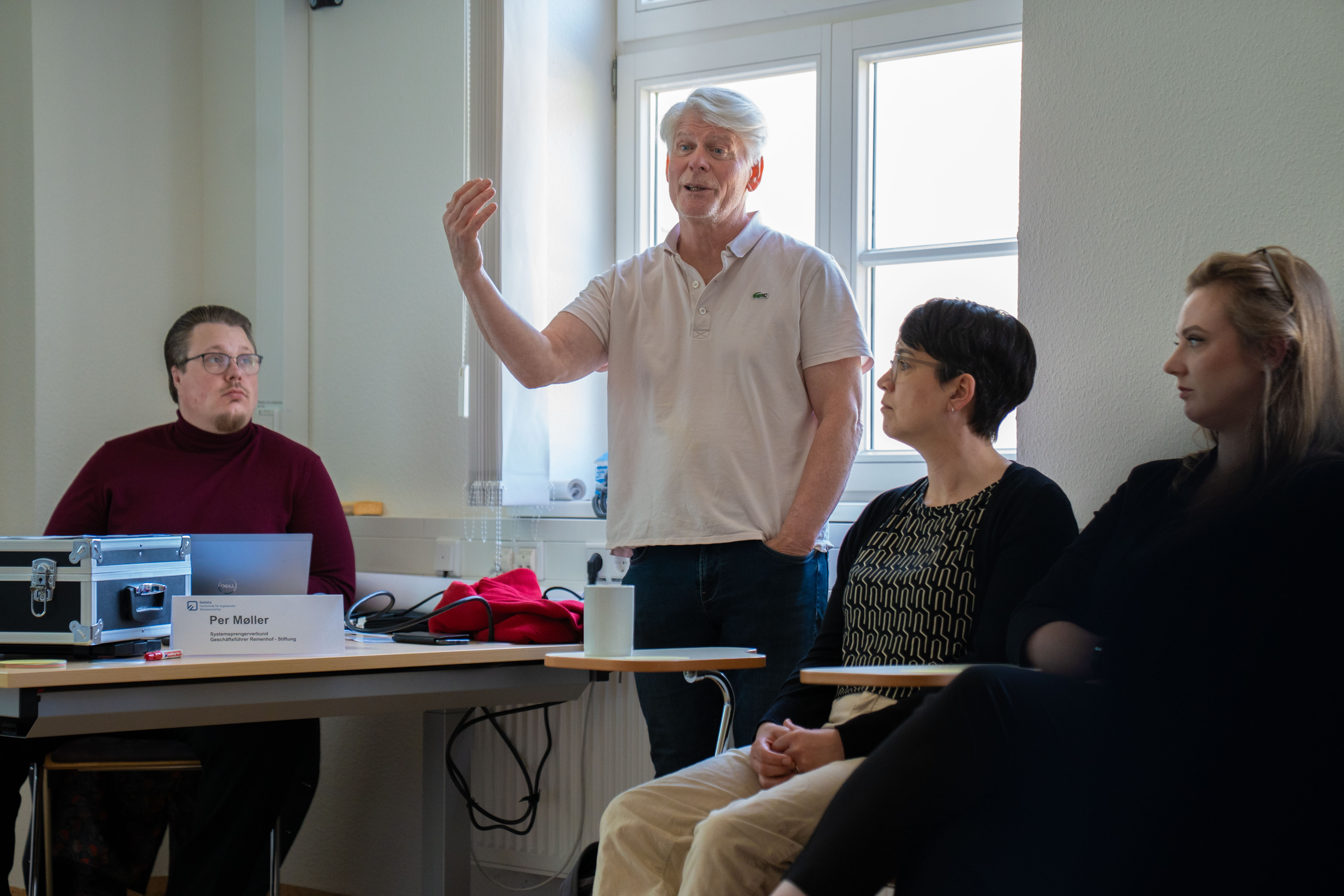 Per Moller in seinem Workshop zur Interkommunalen Vernetzung