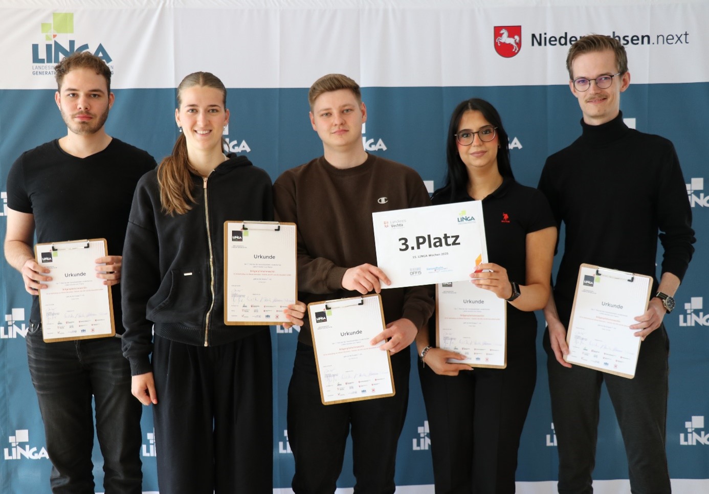 Auch der dritte Platz ging an die Studierenden von unserer Fakultät