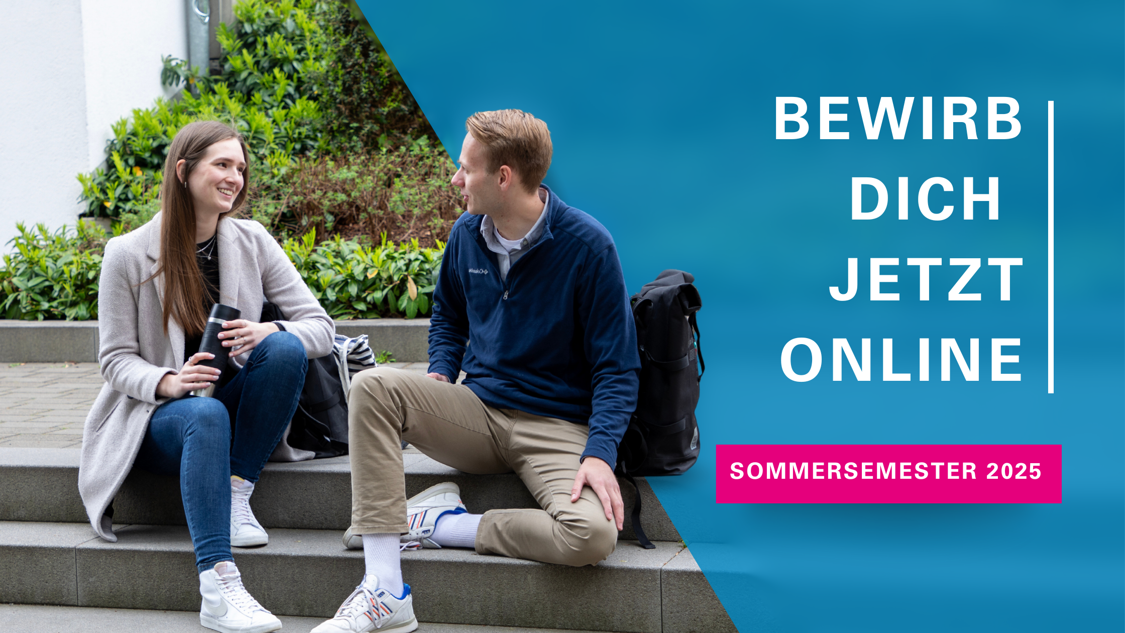 Bewirb dich jetzt online für das Sommersemester 2025