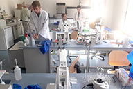 Labor Arbeit Mikroskopie