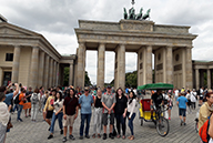 Vor dem Brandenburger Tor 
