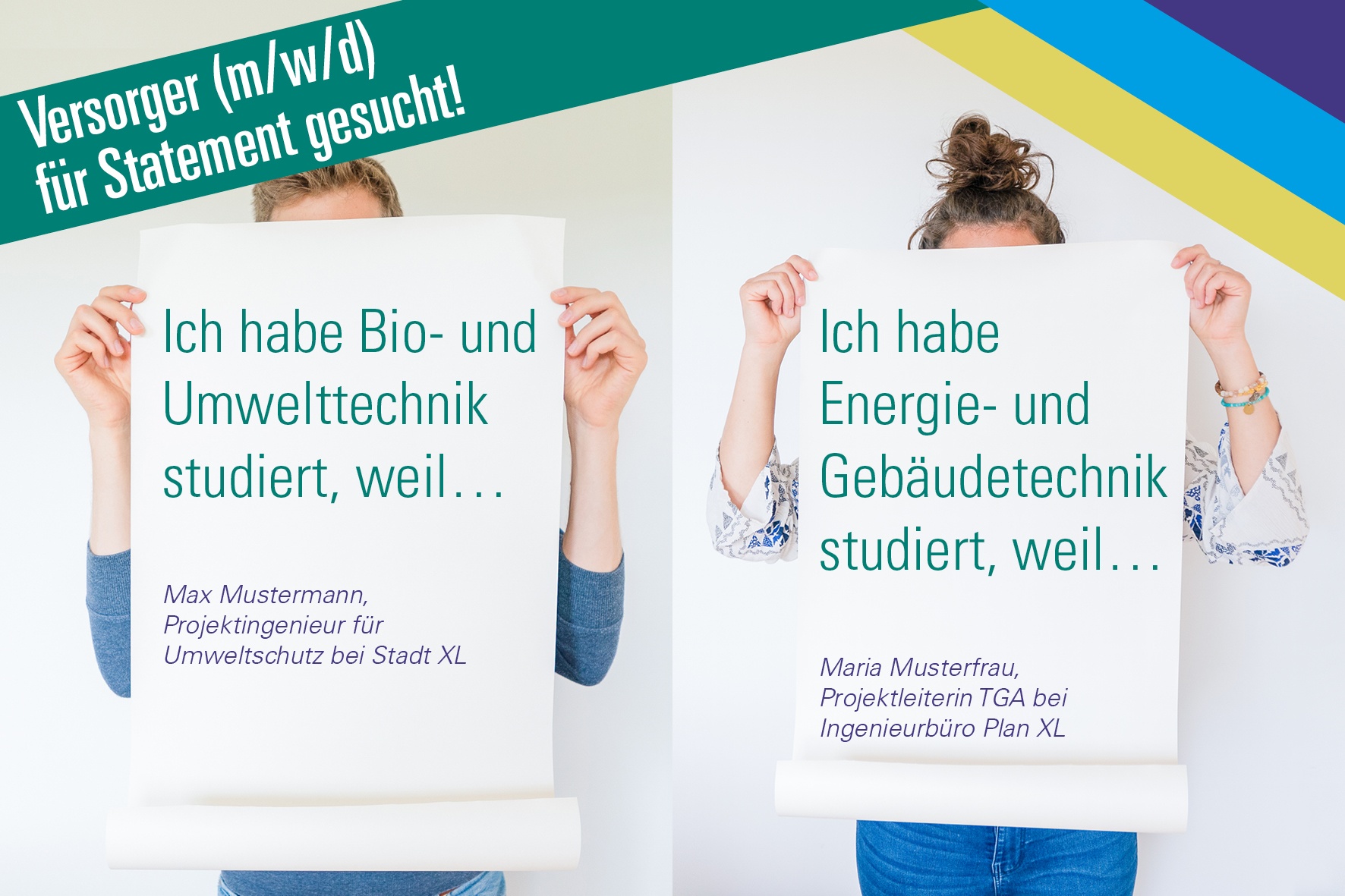 Grafik Statements unserer Absolventinnen und Absolventen gesucht