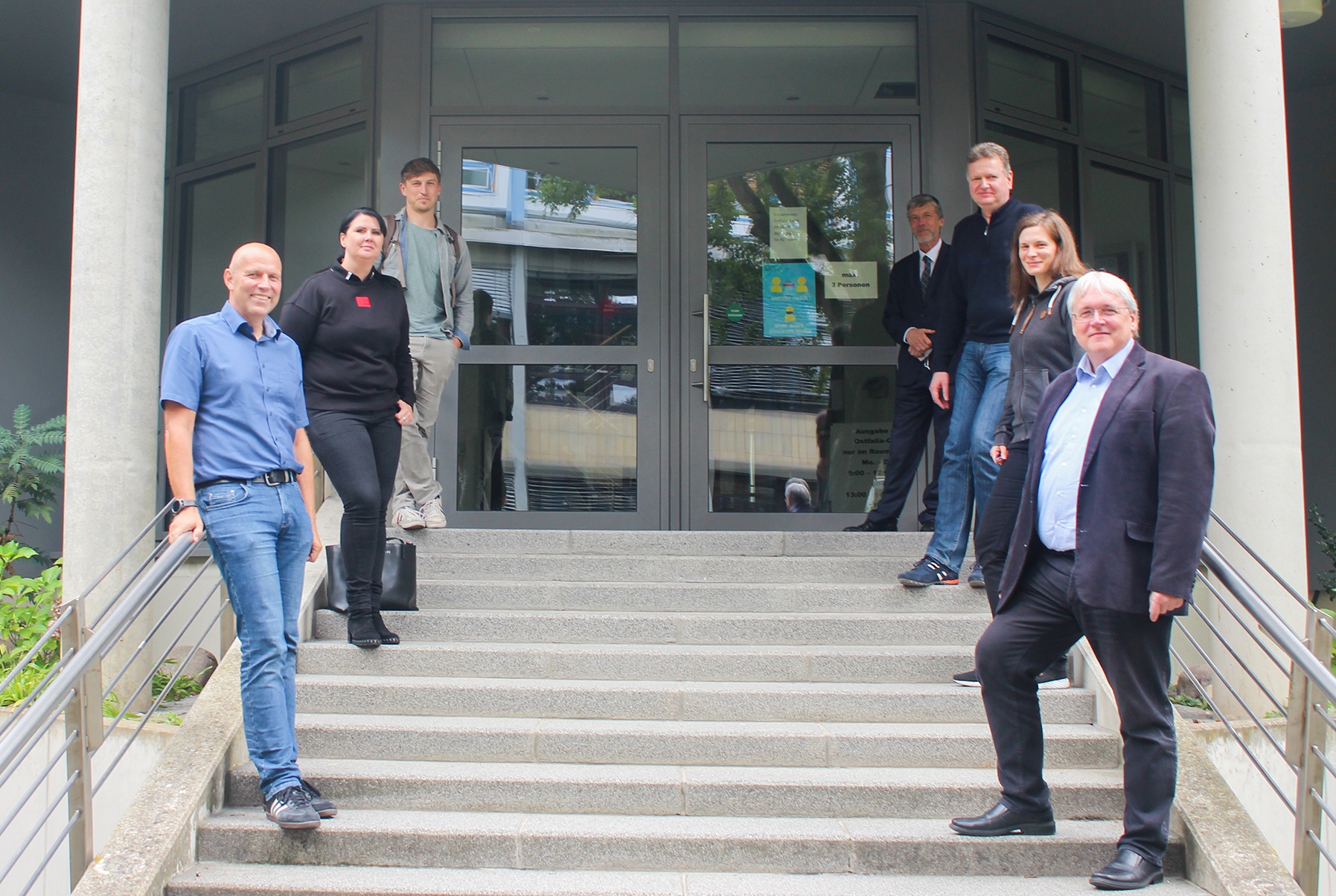 Gruppenfoto der Teilnehmer/-innen der BIM-Schulung