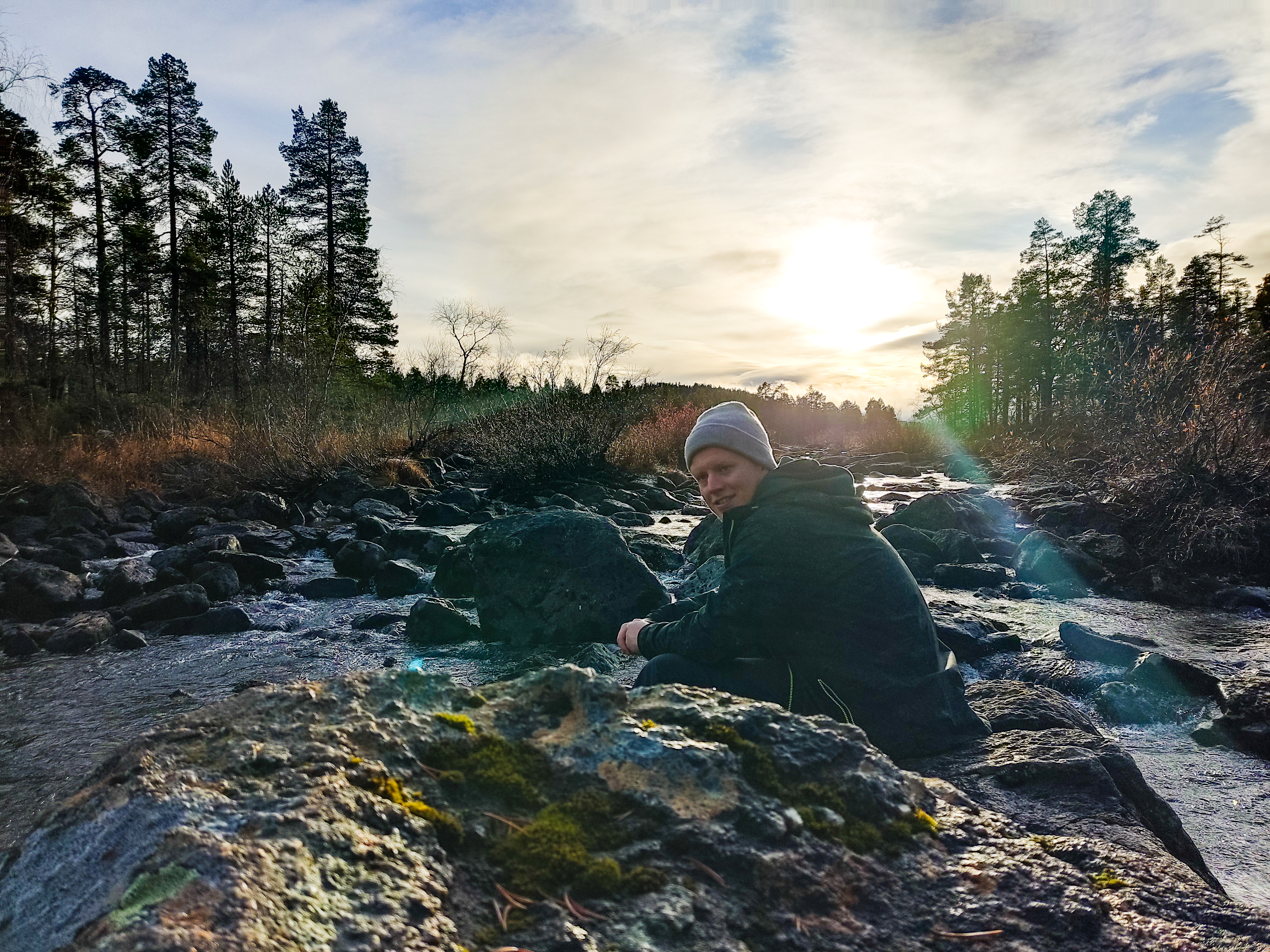 Student Mika Kockmann in Finnland