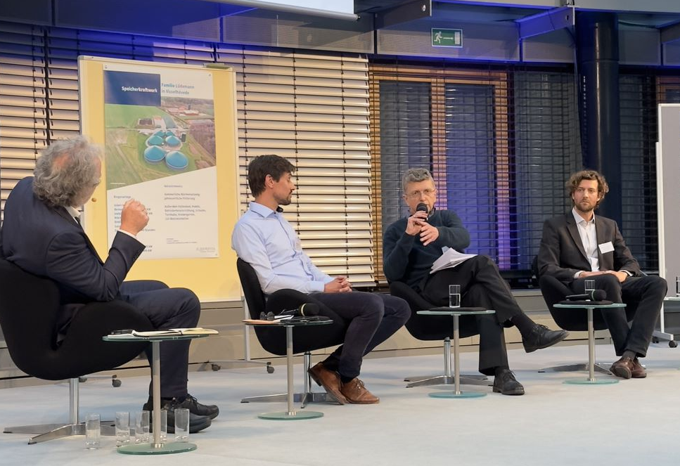 Während der Podiumsdiskussion - Flexperten