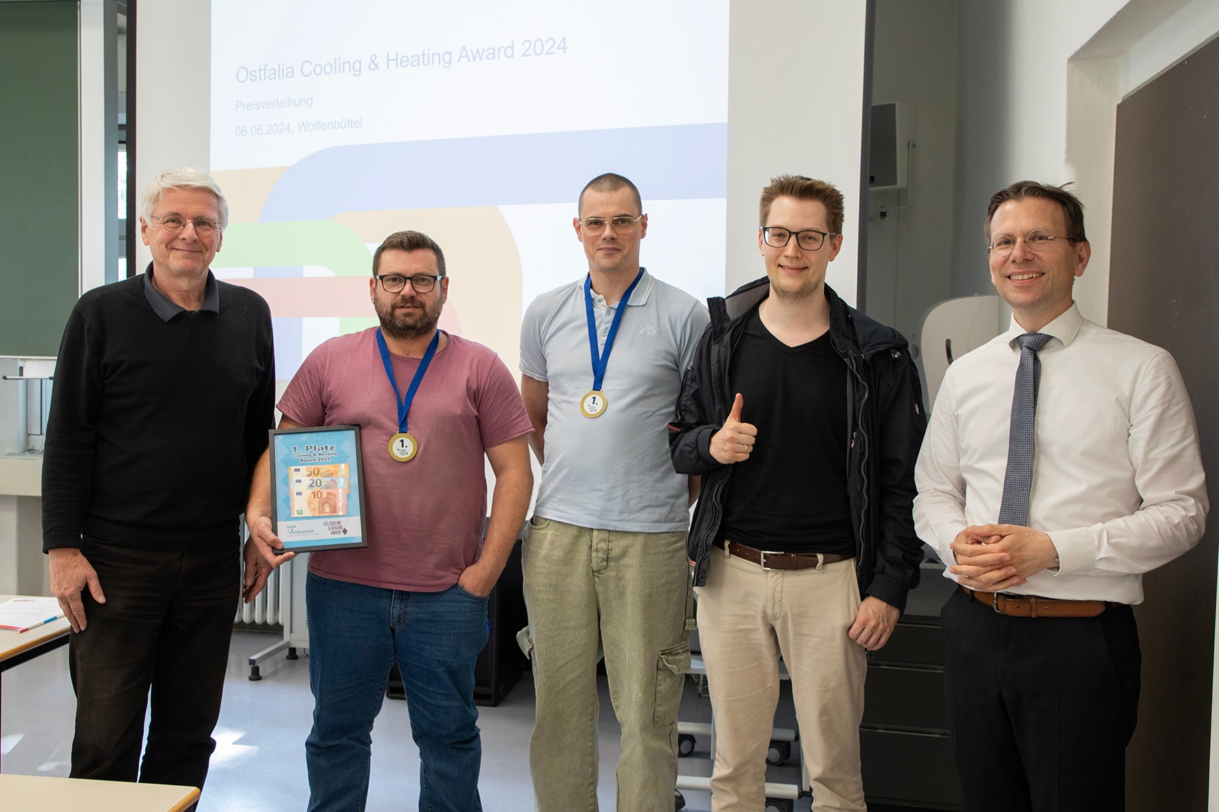 Siegerteam des Cooling & Heating Awards 2024