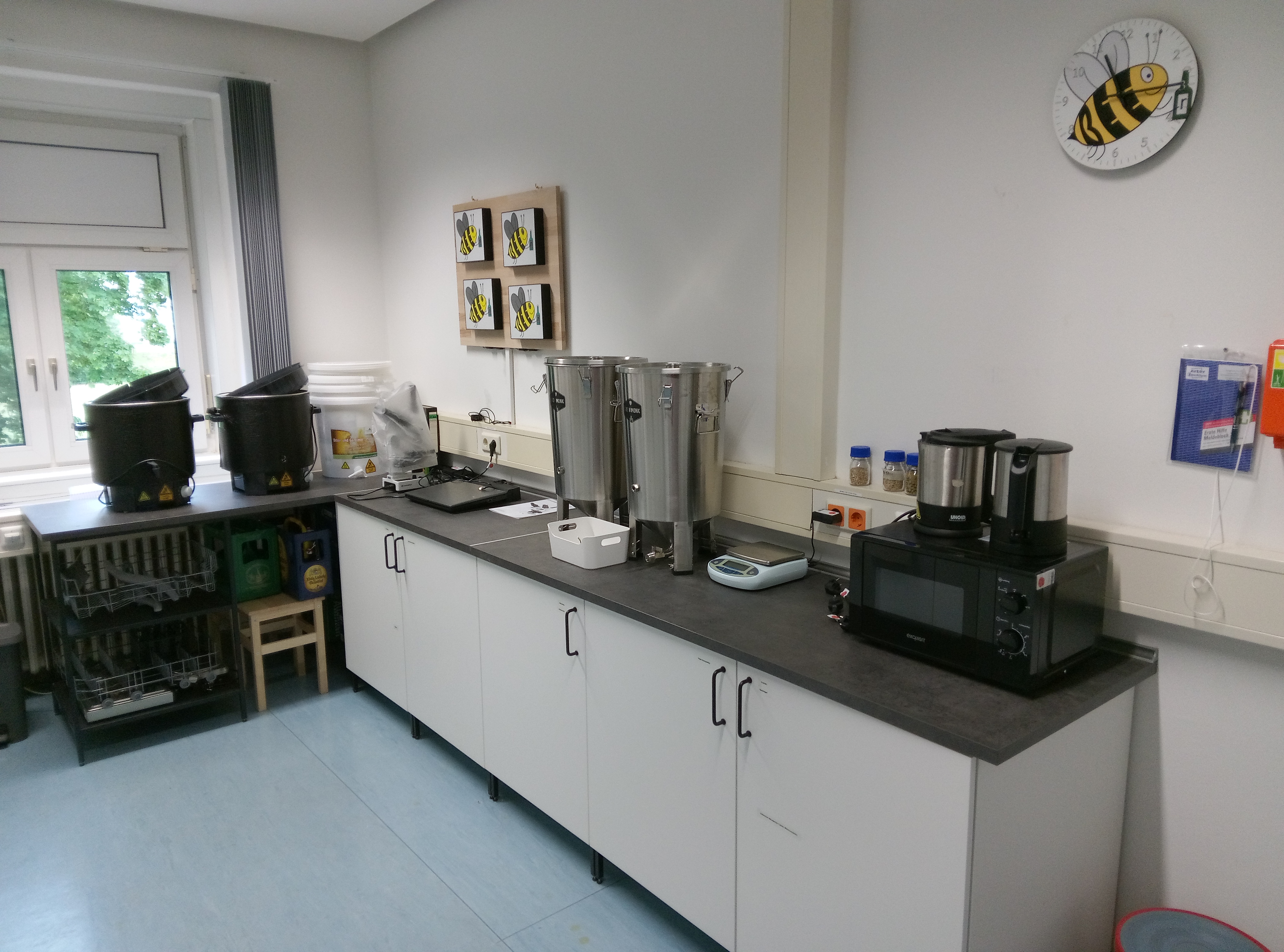 Braulabor innerhalb des Labors für Bioverfahrenstechnik
