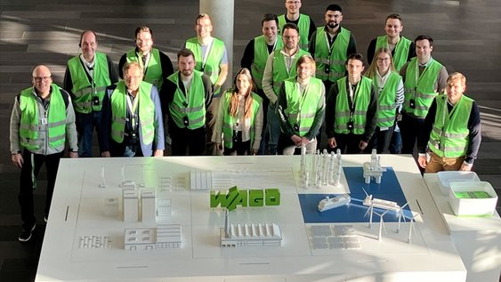 Masterstudierende auf Exkursion